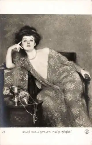 Künstler Ak Watelet, C., Figur Payenne, Salon 1908