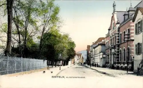 Ak Rinteln an der Weser, Klosterstraße