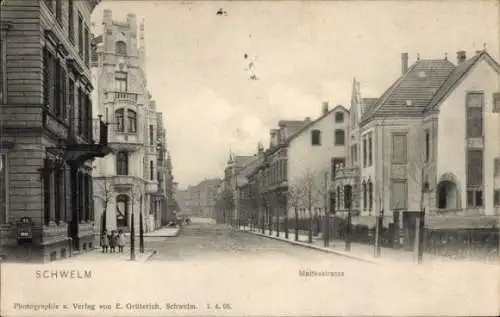 Ak Schwelm in Westfalen, Moltkestraße