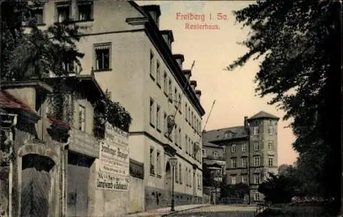 Ak Freiberg in Sachsen, Revierhaus