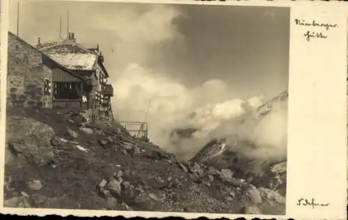Ak Neustift im Stubaital Tirol, Nürnberger Hütte