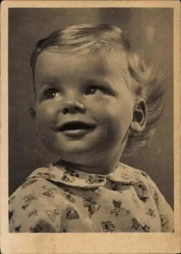 Ak Kind-Portrait, Baby