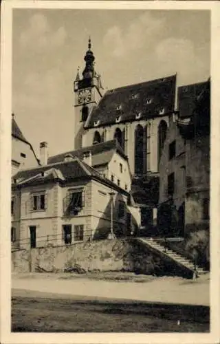 Ak Krems an der Donau in Niederösterreich, Piaristenstiege