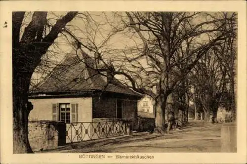 Ak Göttingen in Niedersachsen, Bismarckhäuschen