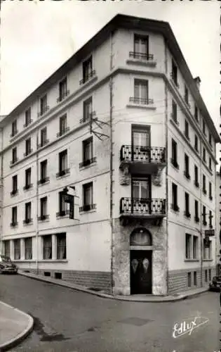 Ak Lourdes Hautes Pyrénées, Hotel Angelic, Rue du Calvaire