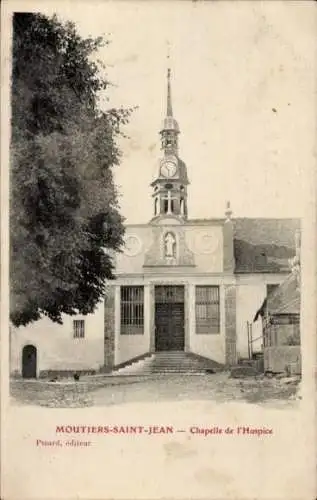 Ak Moutiers Saint Jean Cote d'Or, Chapelle de l'Hospice