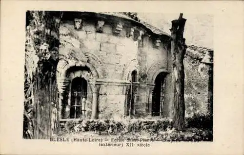Ak Blesle Haute Loire, Eglise Saint Pierres, Chapelle du Sud