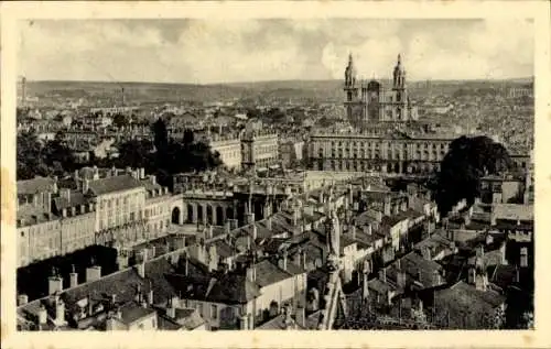 Ak Nancy Meurthe et Moselle, Panorama vu de l'Eglise Saint-Epvre