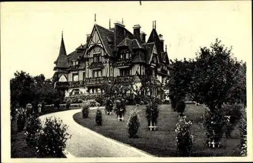 Ak Deauville La Plage Fleurie Calvados, Ferme du Coteau