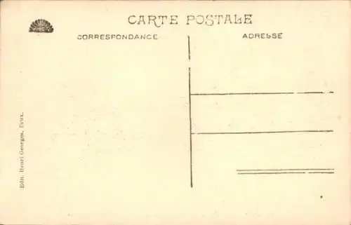 Ak Froyennes Tournai Wallonien Hennegau, Pensionnat Passy Fr., vu du cote de la route de Tournai