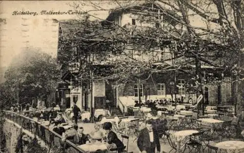 Ak Heidelberg am Neckar, Molkenkur-Terrasse
