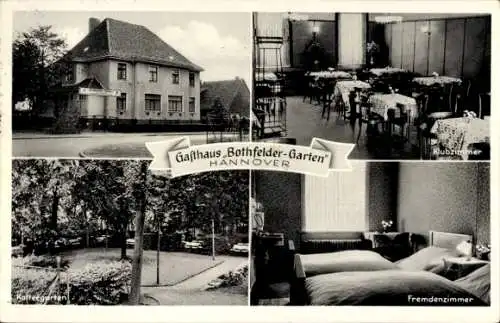 Ak Bothfeld Hannover in Niedersachsen, Gasthaus Bothfelder Garten, Im Heidkampe 32
