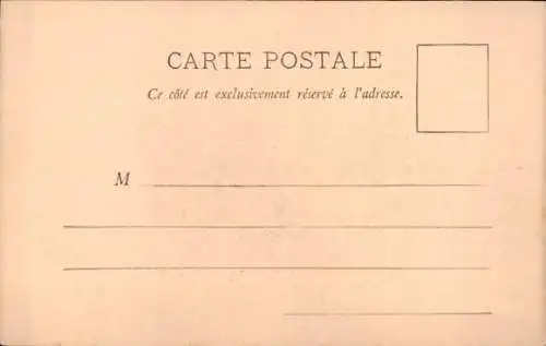 Ak Paris, Weltausstellung 1910, Palast, Boot