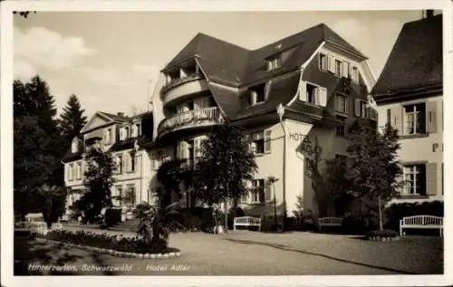 Ak Hinterzarten im Südschwarzwald, Hotel Adler, Außenansicht