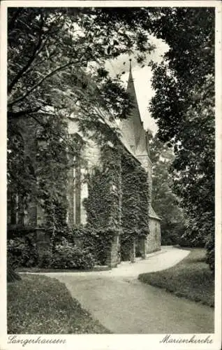 Ak Sangerhausen am Südharz, Marienkirche