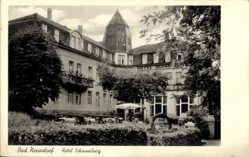 Ak Bad Nenndorf an der Weser, Hotel Schaumburg, Franz-Seldte-Straße 11