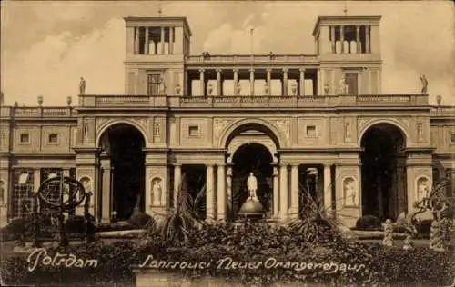 Ak Potsdam Sanssouci, neues Orangeriehaus