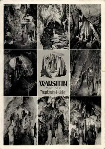Ak Warstein im Sauerland, Tropfstein-Höhlen