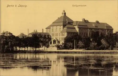 Ak Borna in Sachsen, Realgymnasium