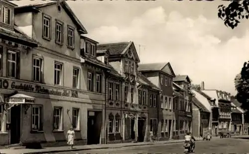 Ak Bad Sulza in Thüringen, obere Marktstraße, HO Gaststätte