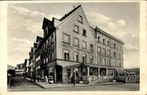 Ak Ehrenbreitstein Koblenz am Rhein, Hotel zum Kurfürsten