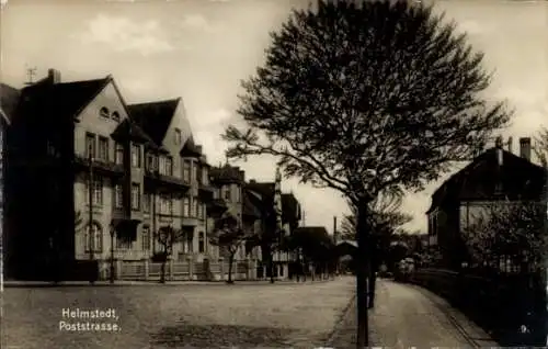 Ak Helmstedt in Niedersachsen, Poststraße