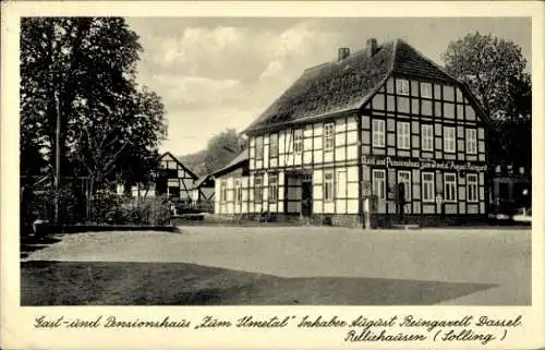 Ak Relliehausen Dassel am Solling, Gasthaus, Pension zum Ilmetal