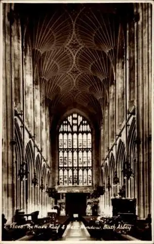 Ak Bath Somerset England, Kirche