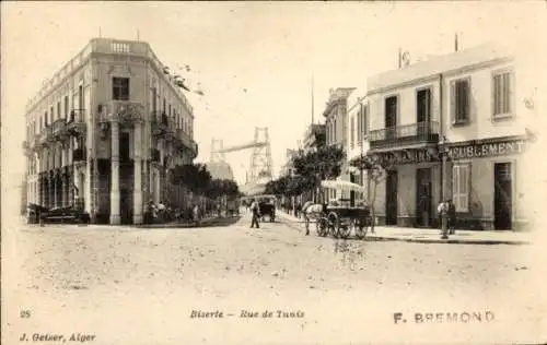 Ak Bizerte Tunesien, Rue de Tunis