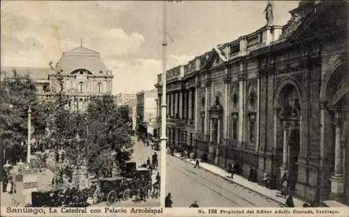 Ak Santiago de Chile, Kathedrale