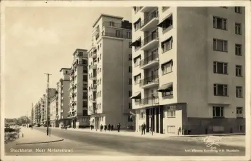 Ak Stockholm Schweden, Norr Mälarstrand