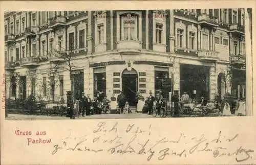 Ak Berlin Pankow, Restauration Nordstern, Schlossstraße 8