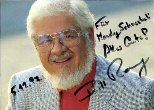 Ak Schauspieler und Sänger Bill Ramsay, Portrait, Autogramm