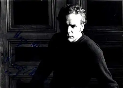 Ak Schauspieler unbekannte Persönlichkeit, Portrait, Autogramm