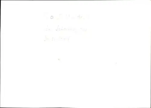 Ak Schauspieler unbekannte Persönlichkeit, Portrait, Autogramm