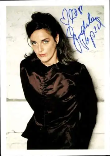 Ak Schauspielerin Gundula Rapsch, Standportrait, Autogramm