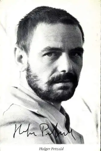 Ak Schauspieler Holger Pätzold, Portrait, Autogramm