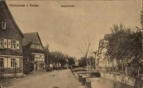 Ak Ottersweier in Baden Württemberg, Hauptstraße