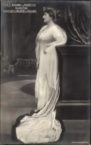 Ak Prinzessin Napoléon, Prinzessin Clementine von Belgien