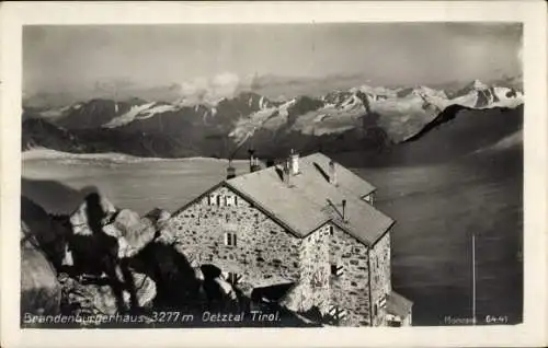 Ak Vent Sölden in Tirol, Brandenburgerhaus, Brandenburger Haus