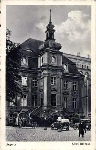 Ak Legnica Liegnitz Schlesien, Altes Rathaus