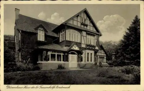 Ak Ostseebad Timmendorfer Strand, Dünenhaus, Haus der ev. Frauenhilfe Nordmark, Strandallee 19