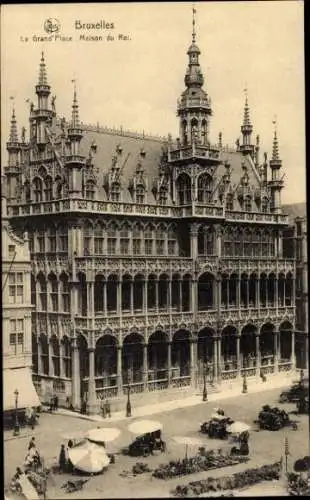 Ak Brüssel Brüssel, La Grand'Place, Maison du Roi