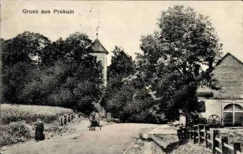 Ak Priekule Prekuln Lettland, Ortspartie