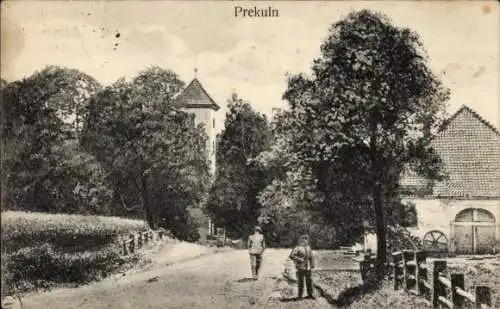 Ak Priekule Prekuln Lettland, Ortspartie