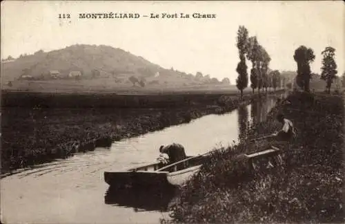 Ak Montbéliard Doubs, Le Fort La Chaux