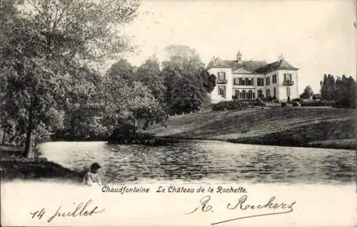 Ak Chaudfontaine Wallonien Lüttich,Schloss Rochette