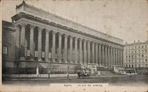 Ak Lyon Rhône, Palais du Justice