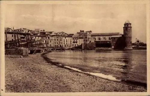 Ak Collioure Pyrénées-Orientales, Le port d'Amont