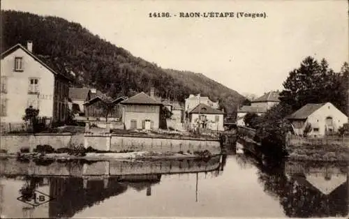 Ak Raon l'Étape Lothringen Vosges, Panorama